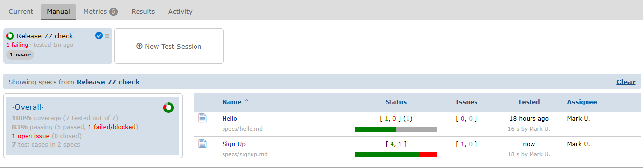 Results Results